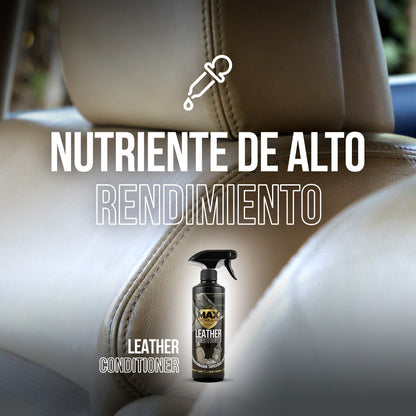 LEATHER CONDITIONER - Hidratante limpiador cuero