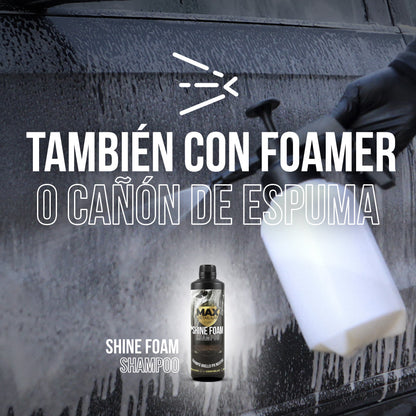 SHINE FOAM - Champú espuma activa