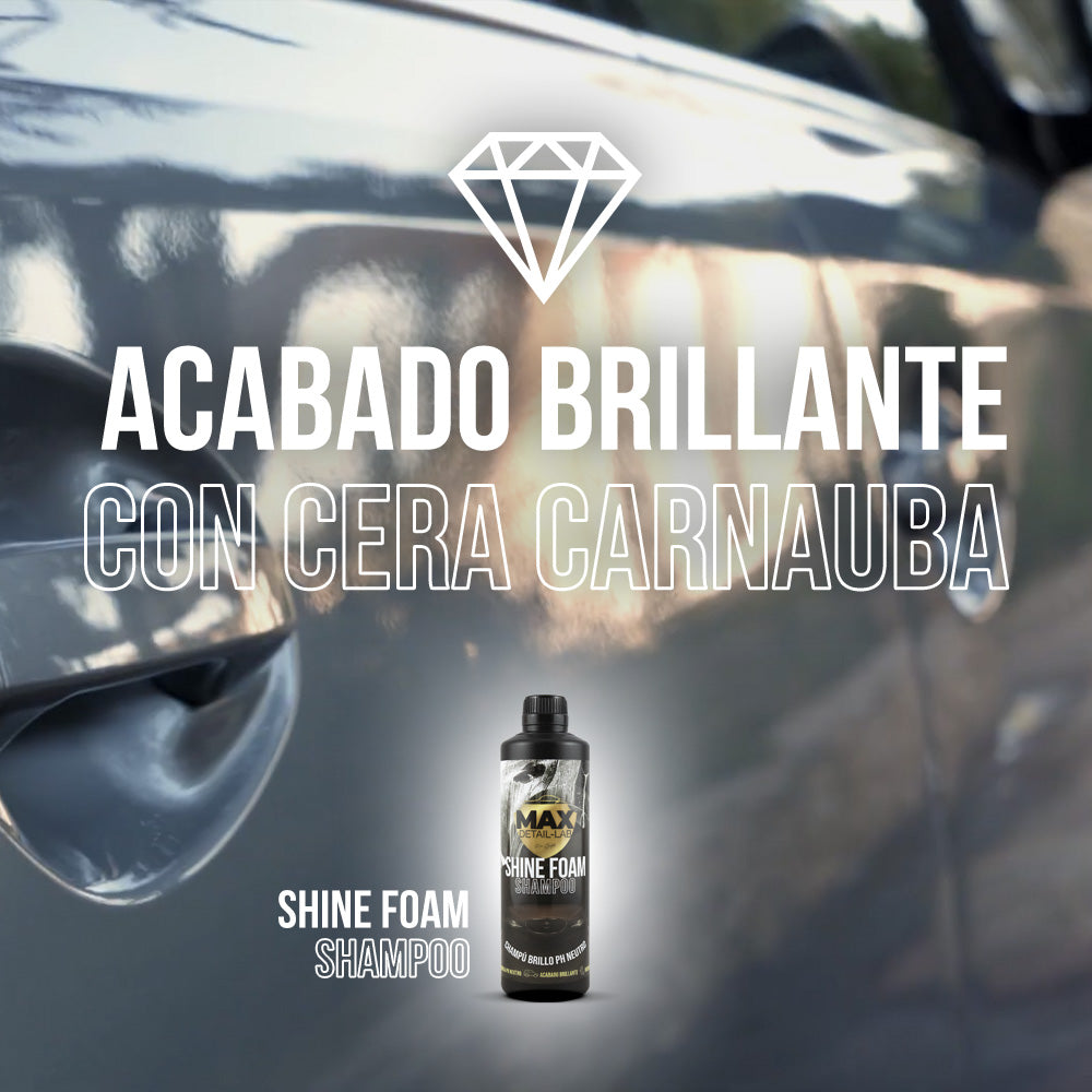 SHINE FOAM - Champú espuma activa