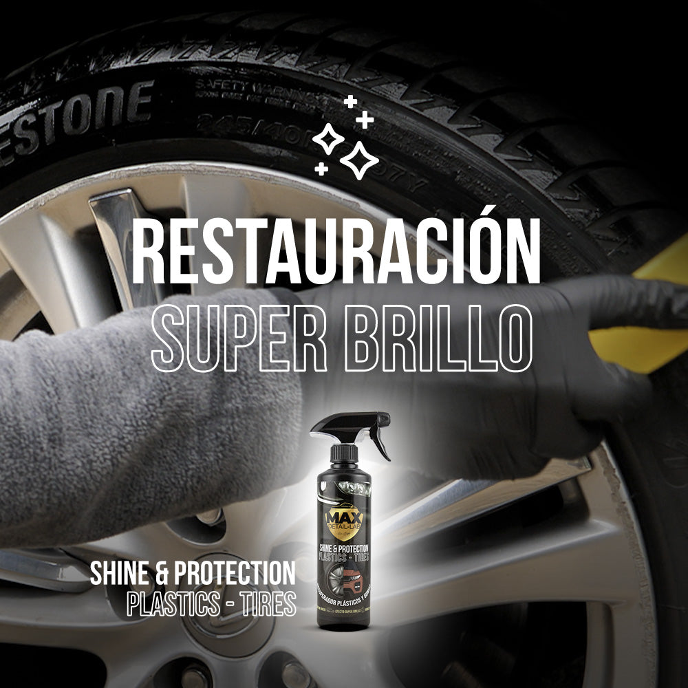 SHINE & PROTECTION - Renovador plásticos y gomas