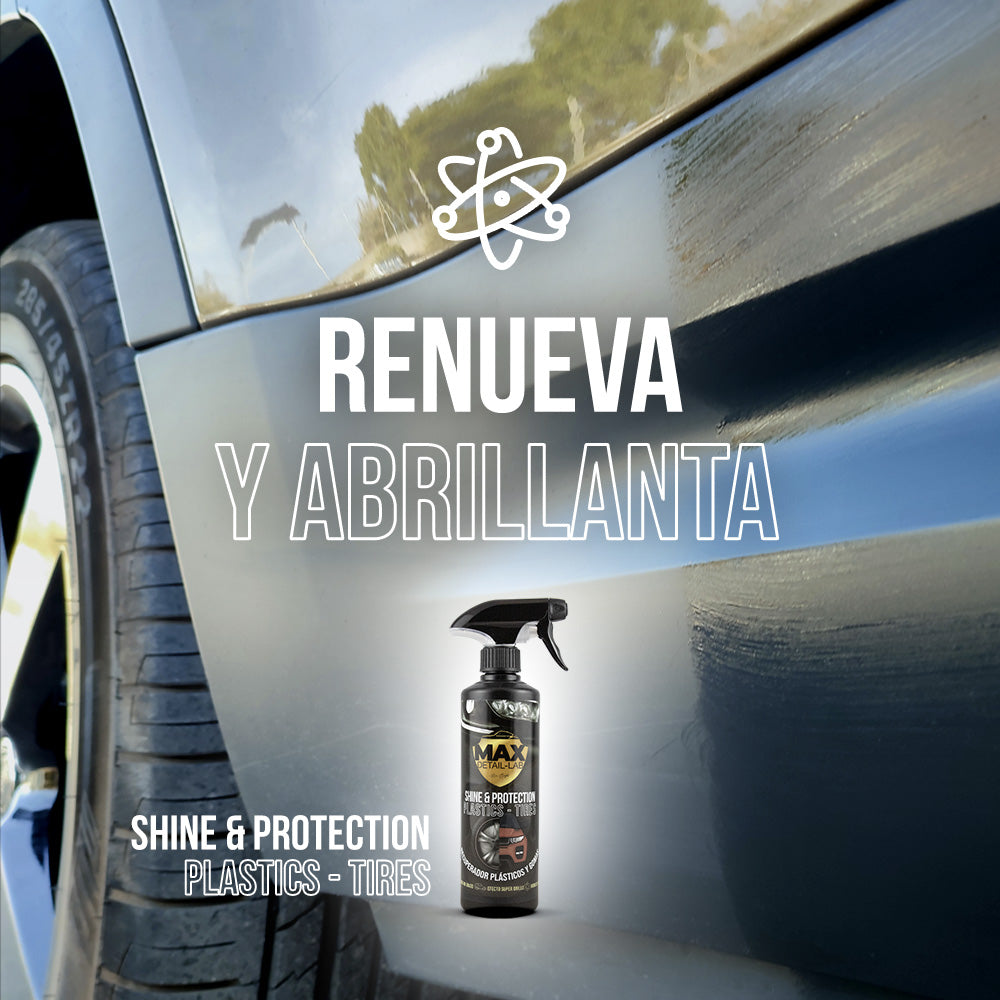 SHINE & PROTECTION - Renovador plásticos y gomas