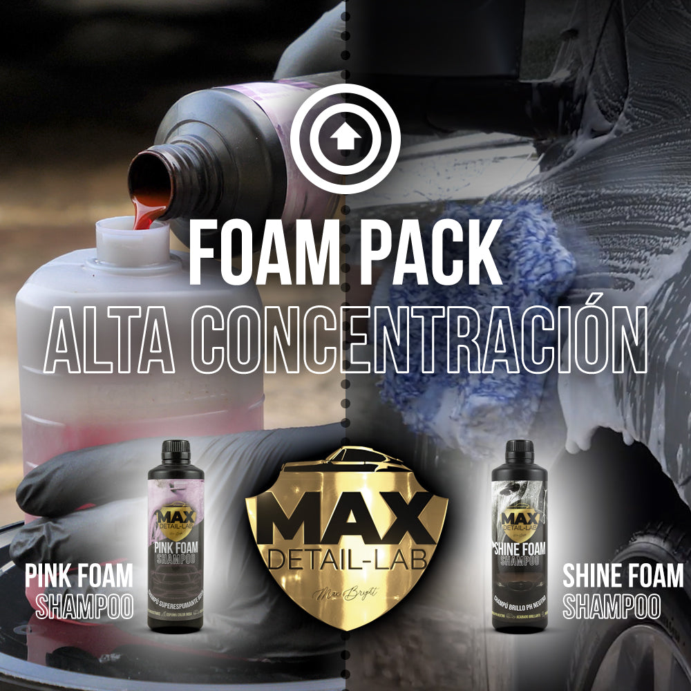 FOAM PACK - Kit Champú con Pulverizador